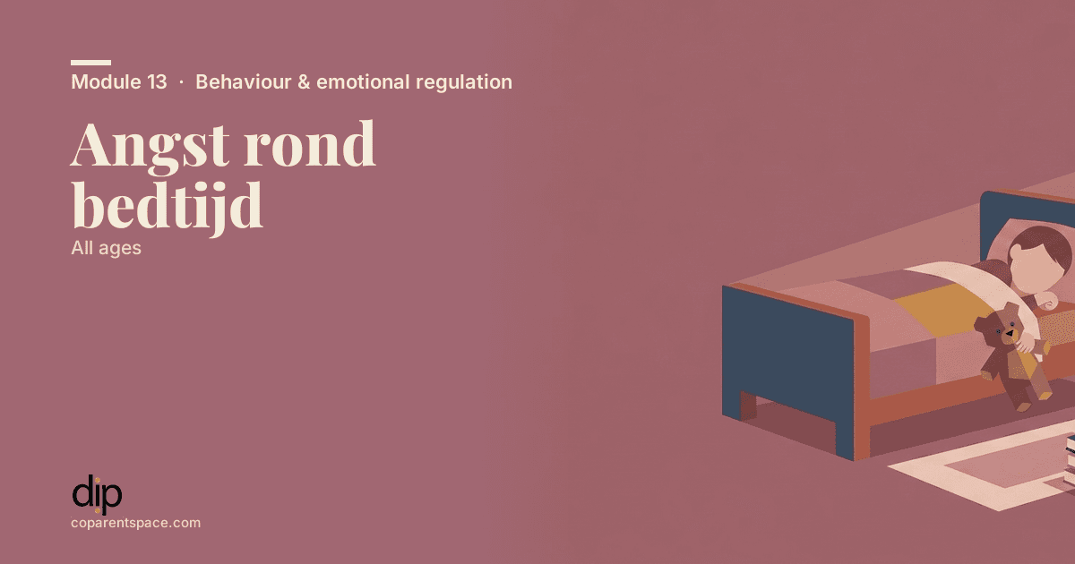 Angst rond bedtijd