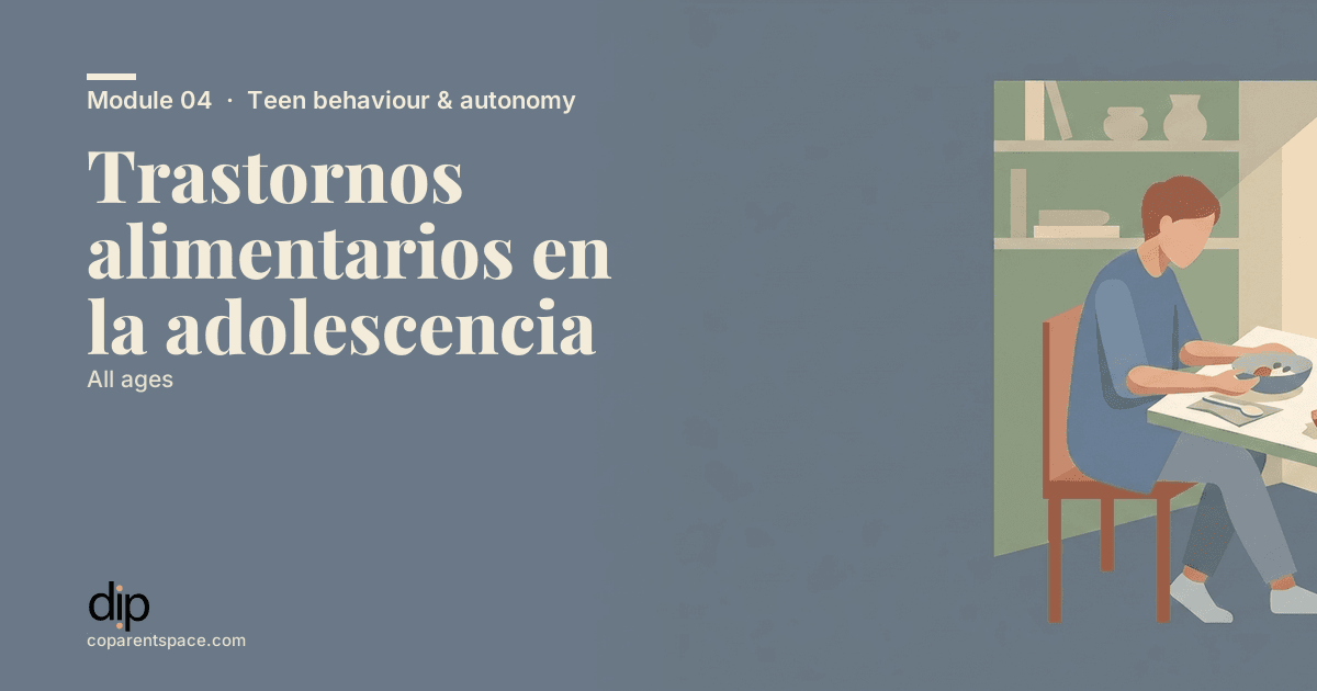 Trastornos alimentarios en la adolescencia