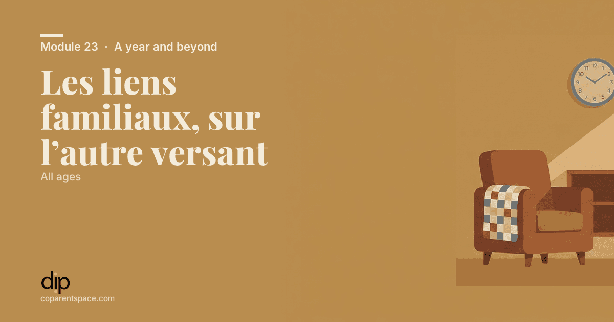 Les liens familiaux, sur l’autre versant