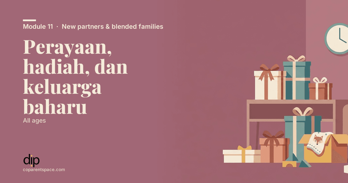 Perayaan, hadiah, dan keluarga baharu