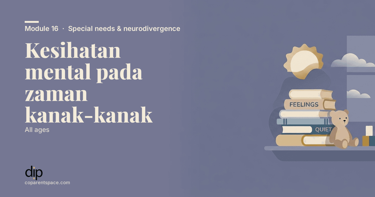 Kesihatan mental pada zaman kanak-kanak