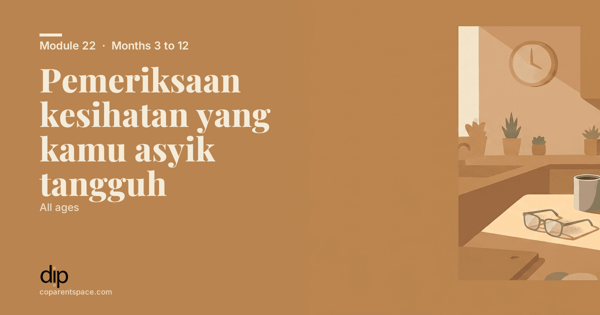 Pemeriksaan kesihatan yang kamu asyik tangguh