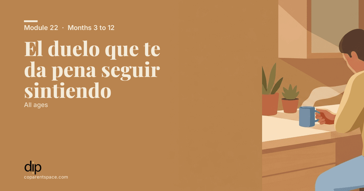 El duelo que te da pena seguir sintiendo