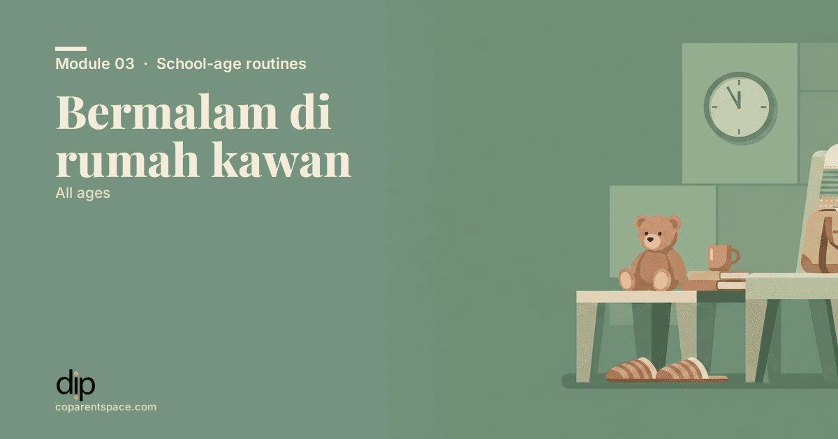 Bermalam di rumah kawan