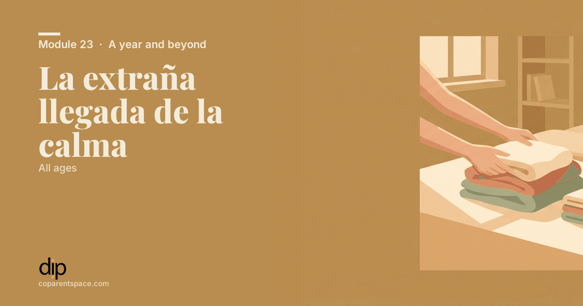 La extraña llegada de la calma