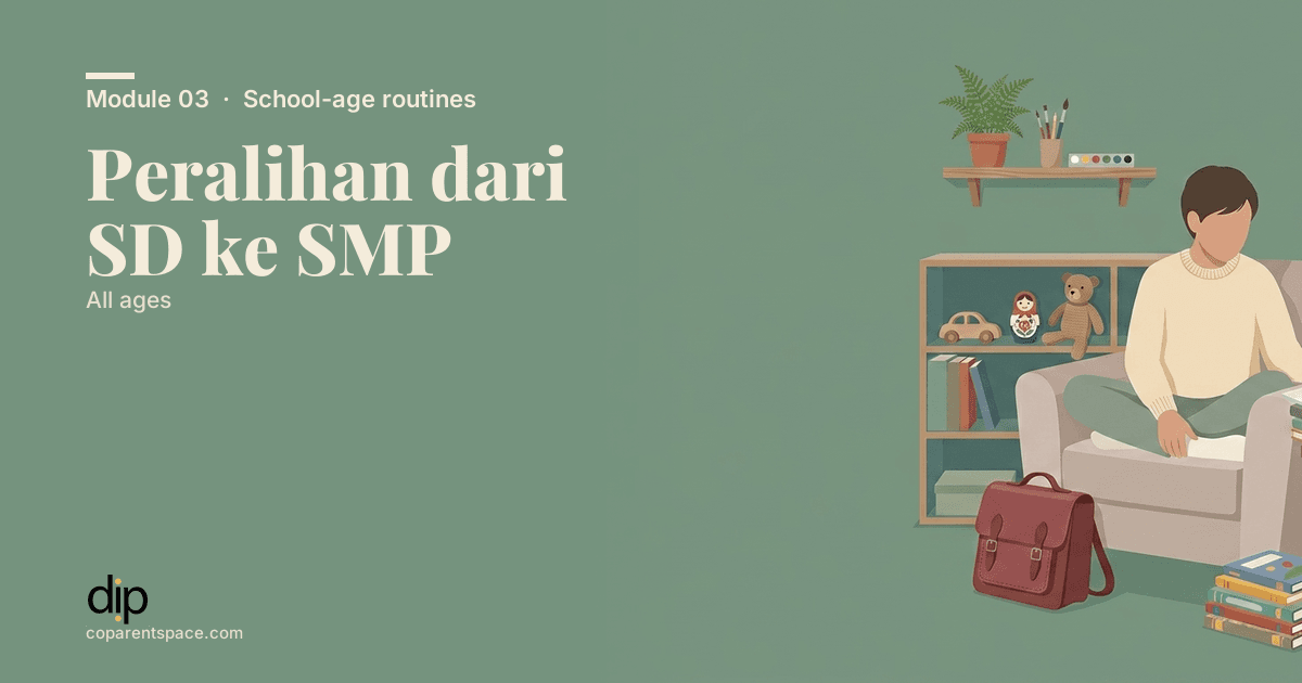 Peralihan dari SD ke SMP