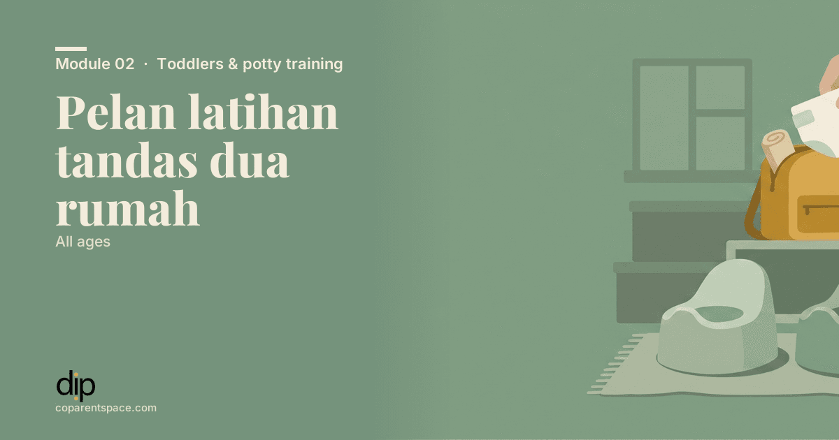 Pelan latihan tandas dua rumah