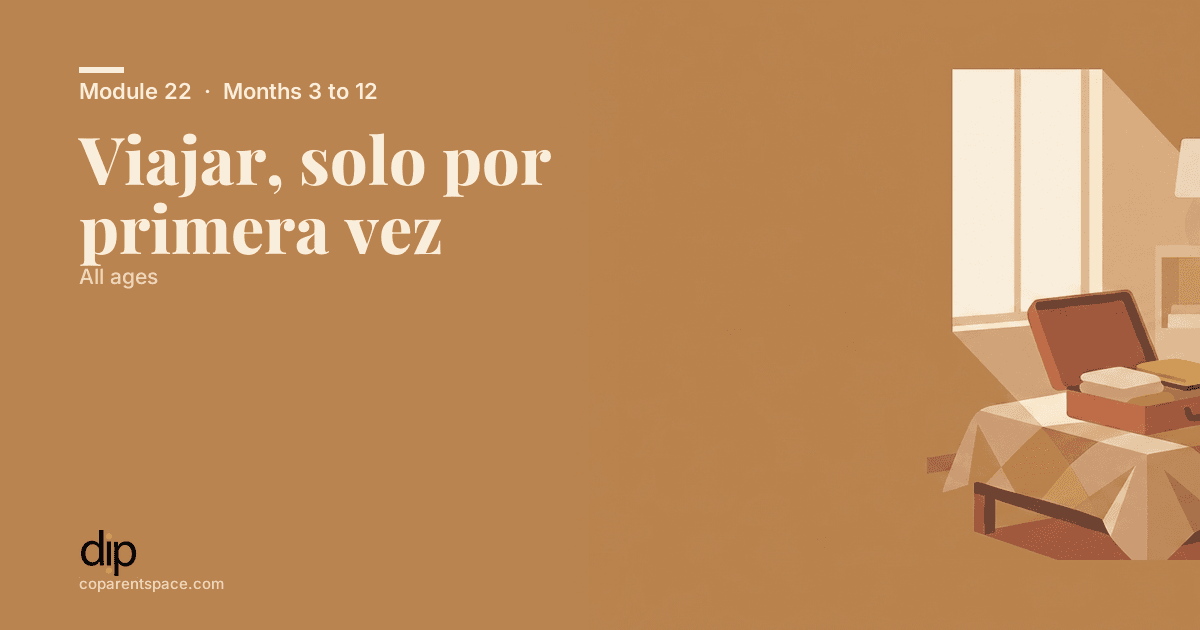 Viajar, solo por primera vez