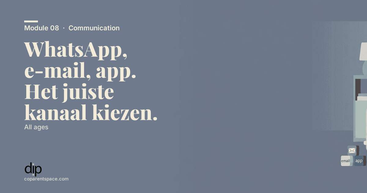 WhatsApp, e-mail, app. Het juiste kanaal kiezen.