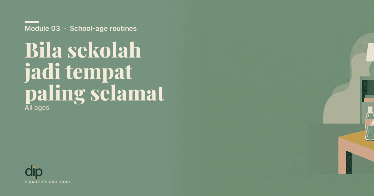 Bila sekolah jadi tempat paling selamat