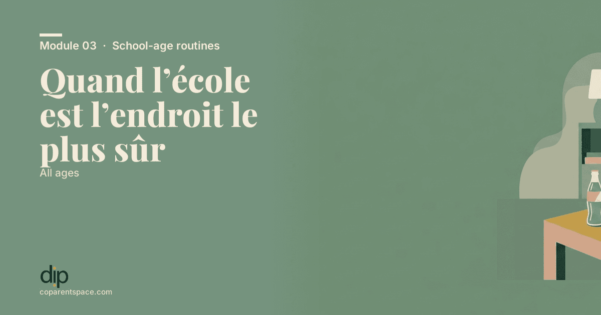 Quand l’école est l’endroit le plus sûr
