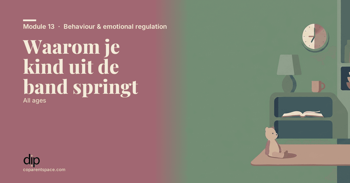Waarom je kind uit de band springt