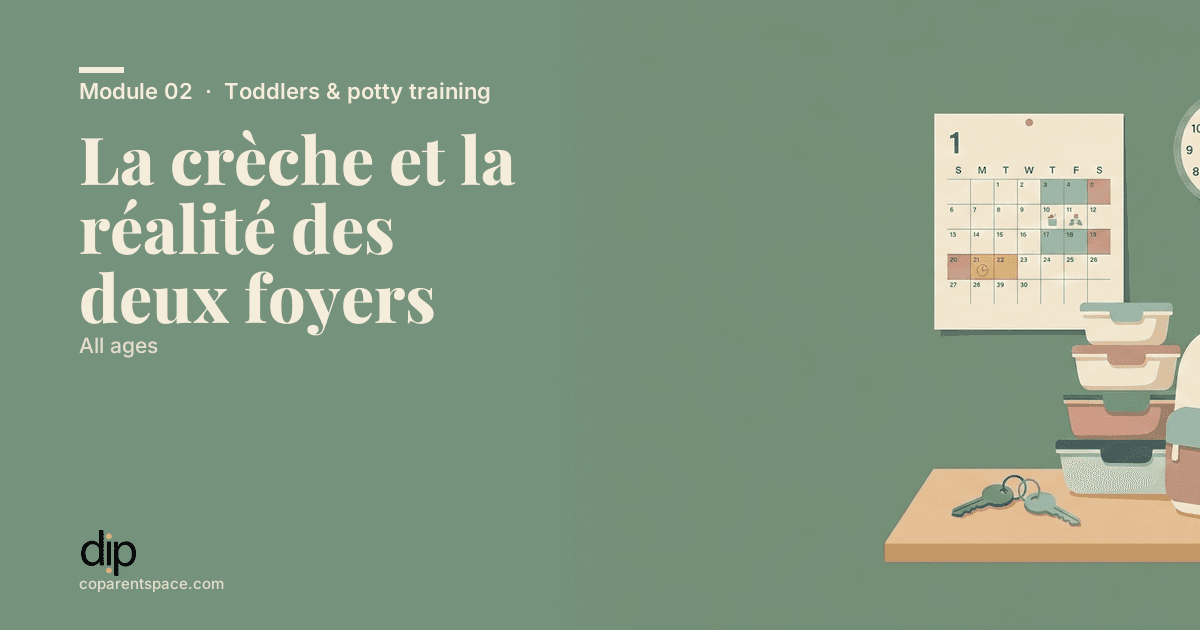 La crèche et la réalité des deux foyers