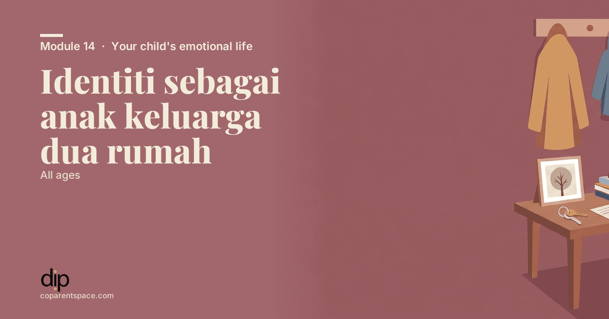 Identiti sebagai anak keluarga dua rumah