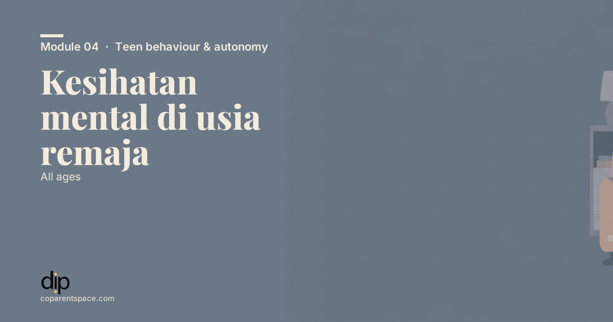 Kesihatan mental di usia remaja