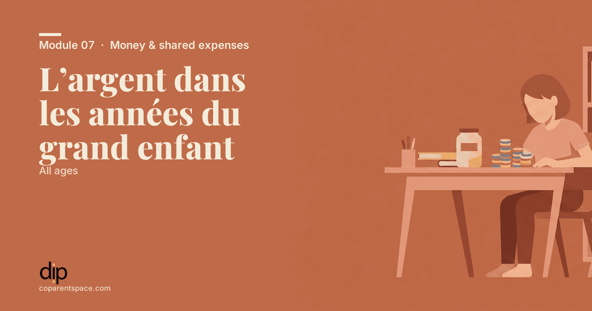 L’argent dans les années du grand enfant