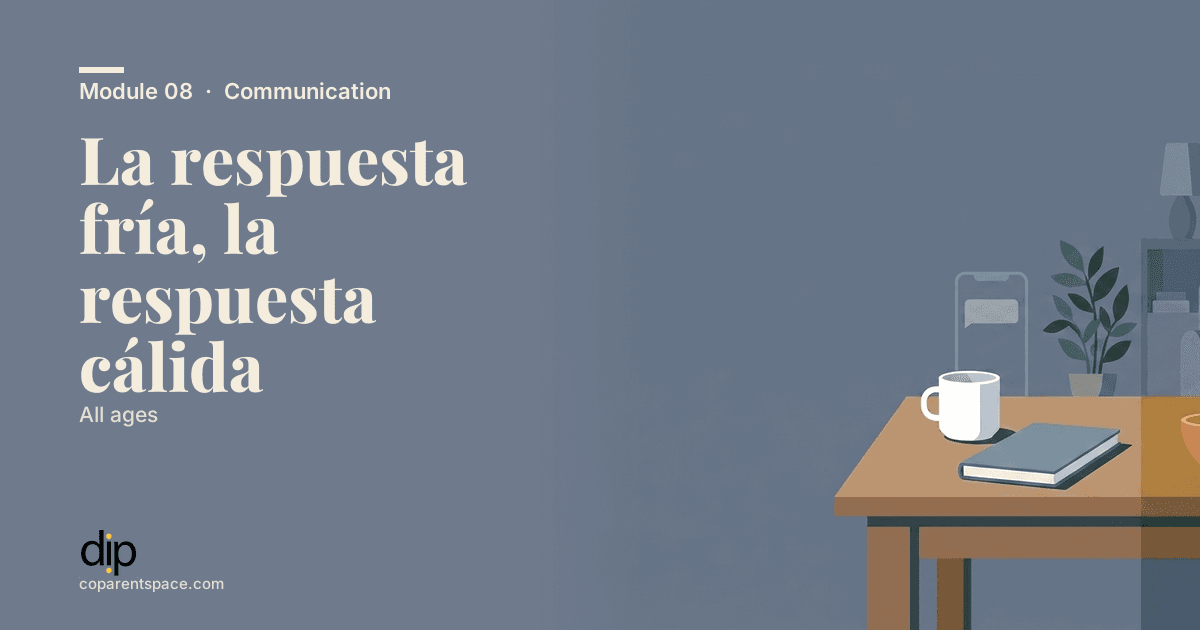 La respuesta fría, la respuesta cálida