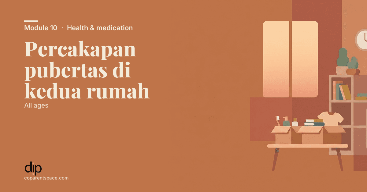 Percakapan pubertas di kedua rumah