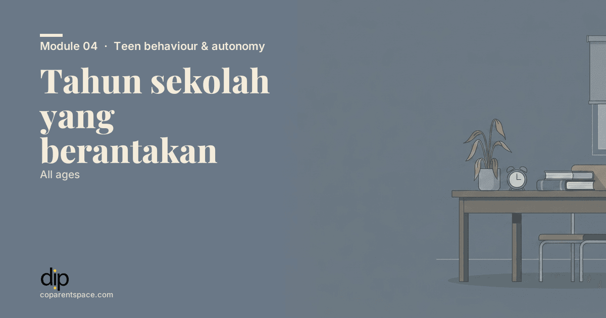 Tahun sekolah yang berantakan